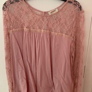 Lace Long Sleeve Blouse